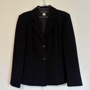 Bianca Nygard Classic Black Blazer 12P